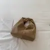 Bolso de mano Ruien elegante con textura para dumplings para mujer, nuevo modelo de otoño 2026, bolso de mano retro único y moderno