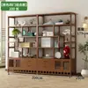 Novo Armário de Exposição Multifuncional Estilo Chinês, Vitrine para Chá, Estante Pequena para Enfeites Antigos de Sala de Estar, Rack de Divisão