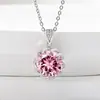 Tk Live Mais Vendido Rosa Diamante de Alto Carbono Brincos Anel Conjunto de Joias de Zircônia Luxuosa Europeia e Americana Atacado