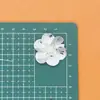Parche de Tela con Lentejuelas de Flor Tridimensional Hecha a Mano Multicolores para Accesorios de Ropa, Decoración de Zapatos y Bolsos, Flores Cosidas a Mano