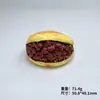 Simulado Gourmet Hecho a Mano Grande Juguete de Comida Imán de Refrigerador Creativo Comida Local Divertido Adhesivo Magnético Resina Decoración de Refrigerador