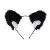 Faixa de Cabeça de Gatinha Anime Estilo Celebridade Cosplay com Orelhas de Gato Faixa de Cabeça de Empregada com Sino Faixa de Cabeça de Performance