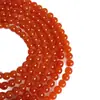 Nuevo Vidrio Imitación Jade Cuentas Sueltas Hielo Transparente Color Puro DIY Pulsera Collar Accesorios Accesorios de Joyería Fabricante Cabello Recto Cuentas Redondas