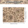 Wx073 Rosa Marrón Sydney Papel 17g Papel de Regalo a Prueba de Humedad Papel de Seda Rosa Retro Europeo
