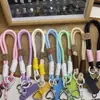 Chapado en Oro 999 Oro Princesa Doraemon Por Favor Hazte Rico Pegatinas para Teléfono Cordones para Teléfono Llavero Amuletos para Bolsos Venta al por Mayor