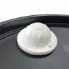 Papelera de doble cubo para interior y exterior, de alta apariencia, accesible, de lujo, con tapa de prensa, para sala de estar, cocina, baño
