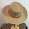 Sombrero de Panamá Estilo Vaquero Occidental Ala Ancha Sombrero de Sol Hueco Transpirable Unisex Exterior Casual Protección Solar Sombrero de Sol