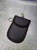 Bolsa Protetora para Chave de Carro em Fibra de Carbono com Bloqueio de Sinal Anti-Roubo Rfida