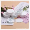 Botella plana portátil para viaje 50g crema caja plana botella de ungüento botella de cera para coche 50ml botella recargable botella de cera para el cabello tarro de mascarilla para el cabello