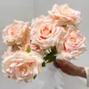 Simulação Única Flor de Diamante Rosa Decoração de Casamento Arranjo de Flores Artificiais Adereços para Fotografia Flor Falsa