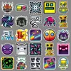 50 Pegatinas Geométricas Sprint Gd Popular Juego de Parkour Transfronterizas Impermeables Pegatinas Decorativas para Cuadernos y Fundas de Teléfono