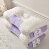 Almohada de Masaje para Spa con Forma de Protección Cervical Anticolapso para Dormitorio, Hogar, Individual, Núcleo de Almohada para Cuidado de la Salud, Regalo, Venta al por Mayor, Envío