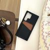 Funda para Teléfono Samsung S24ultra Color Block S23 Piel Patrón Lichi A55 Cáscara Dura Adecuada para Funda A54