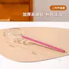 Cuchara de Vidrio de Borosilicato Alto con Mango Largo, Resistente a Altas Temperaturas, Mango Colorido, Versión Exquisita Engrosada, Cuchara Específica de Cocina para Verter Aceite y Sazonar