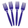 Venta Directa de Fábrica de Juego de Cuchillo, Tenedor y Cuchara de Pe, Tenedor Grueso para Pastel de Cumpleaños, Cuchara para Postre, Vajilla para Fiesta, Suministros Simples