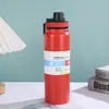 Garrafa Espacial Portátil de Grande Capacidade Copo Térmico de Aço Inoxidável 304 com Infusor de Chá para Esportes ao Ar Livre