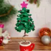 Nuevos Adornos Navideños de Dibujos Animados de Moda para Estaciones Independientes de Comercio Transfronterizo, Adornos Tejidos a Mano para Árboles de Navidad en Maceta