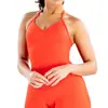 Dfyne Ropa Exterior Traje Deportivo Sin Costuras de Nailon de Alta Elasticidad Parte Superior y Pantalones Cortos con Almohadillas en el Pecho y Hermoso Diseño en la Espalda Conjunto de Fitness y Yoga