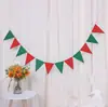 Festa de Inauguração do Jardim de Infância Decoração de Sala Bandeirinhas Triangulares Arranjo de Primeiro Aniversário Infantil Guirlanda Banner Fio para Pendurar Bandeirinhas