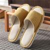 Zapatillas de lino para el hogar, venta al por mayor, para mujer, verano, pareja, hogar, algodón, lino, zapatillas de interior, desodorante para las cuatro estaciones, primavera y otoño, hombre.