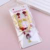 Set de Joyería de Unicornio para Niñas Bebé Collar Pulsera de Abalorios Acrílicos Set de Regalo de Princesa