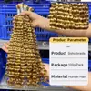 Extensiones de Cabello Europeas y Americanas con Cabello Humano Largo y Rizado, Adecuadas para Permanentes y Teñido, Extensiones Completas de Cabello Humano Real en Varios Colores