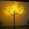 Luz de Árbol de Cerezo Artificial de Hierro Impermeable con LED, Luz de Árbol Luminoso, Luz de Árbol de Navidad, Luz con Forma de Planta Artificial, Luz de Paisaje