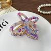 Nova Borboleta Oca Clipe Moda High Sense Ácido Acético Hairpin Temperamento All-match Shark Clip Hairpin Hairpin