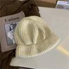 Sombrero de Pescador Estilo Japonés Versión Grande Boina Gorro de Pelo Tres en Uno Sombrero de Lana a Heattech y Mostrar Cara Circunferencia de Cabeza Grande Pequeña Gorro de Punto