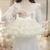 Conjunto de punto perezoso de manga larga con diseño de huecos y falda elegante para niñas, colección Primavera Temprana 2026, para bebés