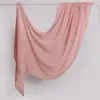 Lenço de Cabeça de Viscose Cor Sólida Transfronteiriço, Lenço de Cabeça Feminino, Lenço de Gaze Estilo Artístico Amassado Natural Atacado