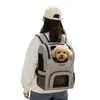 Nova Mochila para Cachorro ao Ar Livre Tiras Alargadas Ajustável Confortável Respirável Resistente ao Desgaste Leve Bolsa de Transporte para Viagem de Pet