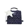 Mochila con estampado floral único, mochila ligera para viajes y para el día a día para mujeres, nueva moda otoño 2026 bolsa para estudiante universitario