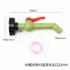 Conector de Barril Tonel IBC Accesorios de Plástico Ensamblaje de Válvula Grifo Conector de Barril de Urea Conector de Plástico 60 Hilo Grueso