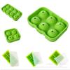 Molde de silicona para hielo de whisky, cuadrado, grande, de 6 bolas, con 6 bolas, de Amazon Factory Outlet