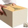 Cuaderno de Borrador Particionado para Estudiantes, Papel de Borrador Kraft para Cálculos Matemáticos, Papel de Cálculo de Rejilla Transparente Engrosado, Al por Mayor en Stock