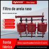 Indústria de energia térmica, água de resfriamento, siderúrgica, circulação de água, filtro de areia rasa, tratamento de água industrial, tanque de filtro de areia rasa