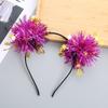 Empaque independiente Diadema de estrella brillante para el Festival Infantil Tocado tridimensional festivo Accesorios para el cabello de fiesta Diadema de actuación