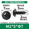 Tornillos Autorroscantes Pwa Cabeza Cruzada con Arandela M1-M5 Cabeza Redonda con Tornillos Autorroscantes Tornillos Autorroscantes Cabeza Plana Venta al por Mayor