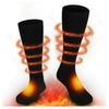 Calcetines térmicos eléctricos nuevos transfronterizos invierno para hombre y mujer calcetines térmicos para calentar los pies calcetines térmicos recargables por USB calcetines de esquí para exteriores