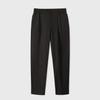 Calça casual masculina 2024 primavera novo respirável solta reta da moda simples cor sólida versátil calça cropped masculina