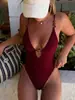 26 Traje de baño Nuevo Estilo para Mujer de una Pieza Triángulo Estilo Hada Oculta Barriga Adelgazante Sexy Estilo Coreano Ins En Stock Al por Mayor