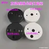Placa de Techo Placa de Luz Carcasa de Hierro Forjado Base para Lámpara Colgante Placa de Borde Recto Herrajes Redondos Accesorios para Luminarias Chasis Negro Blanco
