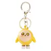 Llavero Auténtico de Fiesta Eggman de Dibujos Animados Llavero de Muñeca Exquisita Colgante para Mochila Escolar Juguete de Sonido de Muñeca