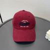 Gorra de béisbol suave de otoño para mujer, nueva gorra de béisbol con letras personalizadas, informal, combinable, de algodón para hombre, 2024