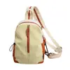 2026 Nuevo Estilo Académico INS Japonés Color Sólido Cruzado Multifuncional Estudiante Viajero Mochila Ligera Pequeña Bolsa Escolar