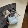 Bolsa de mão pequena super popular para mulheres, novo modelo de verão 2026, luxo leve e sensação de alta qualidade, bolsa de ombro tipo balde para o dia a dia