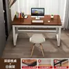 Mesa de computador, mesa de estudo para casa, escrivaninha simples, mesa retangular para escritório no quarto, mesa de jogos para duas pessoas