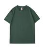 Camiseta de algodón de 220 g para fiestas grupales, actividades de clase, ropa de trabajo, cuello redondo, manga corta, camiseta publicitaria, impresión de logotipo