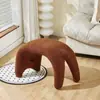 Banqueta Líquida para Trocar Sapatos de Gato, Banqueta Famosa na Internet com Tema Animal para Sala de Estar, Banqueta de Maquiagem, Banqueta de Vestir, Banqueta para Apoio dos Pés, Banqueta de Entrada